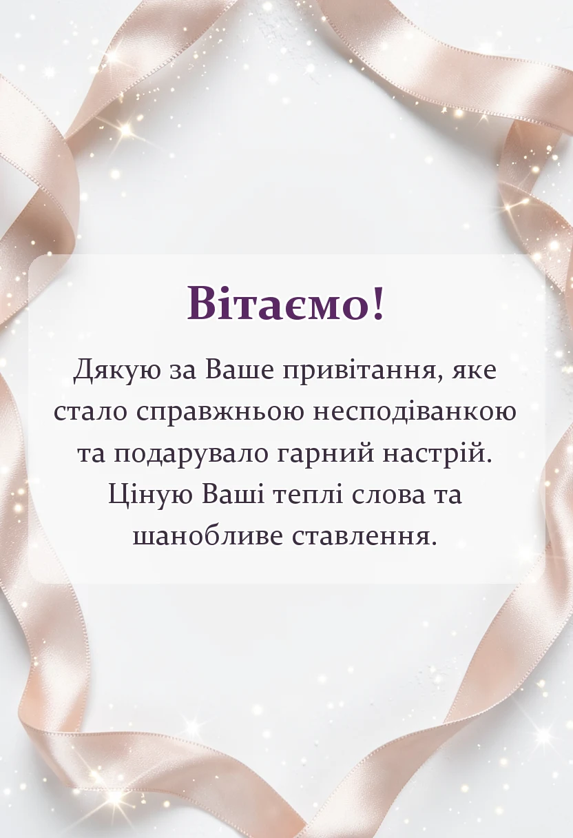 красива листівка: щиро дякую за привітання картинки