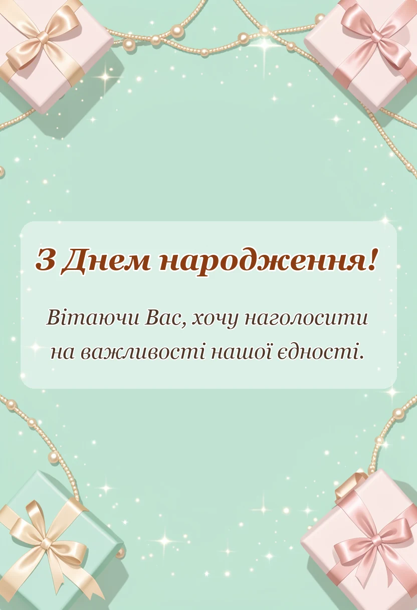 унікальна листівка - побажання миру і перемоги