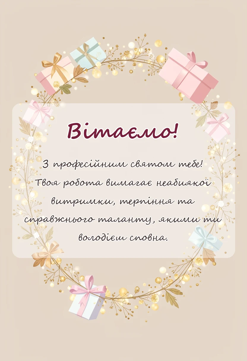 унікальна листівка - привітання з днем стоматолога