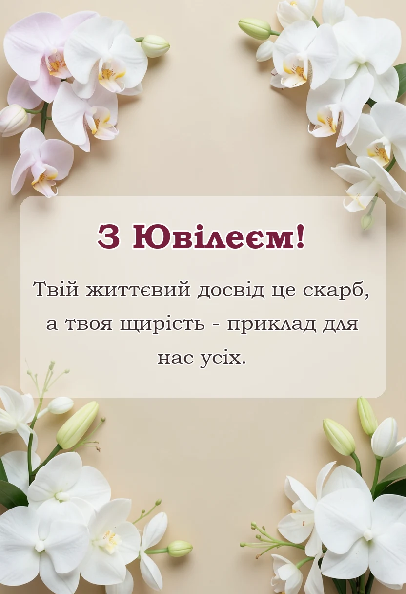 святкова картинка: картинки з ювілеєм українською