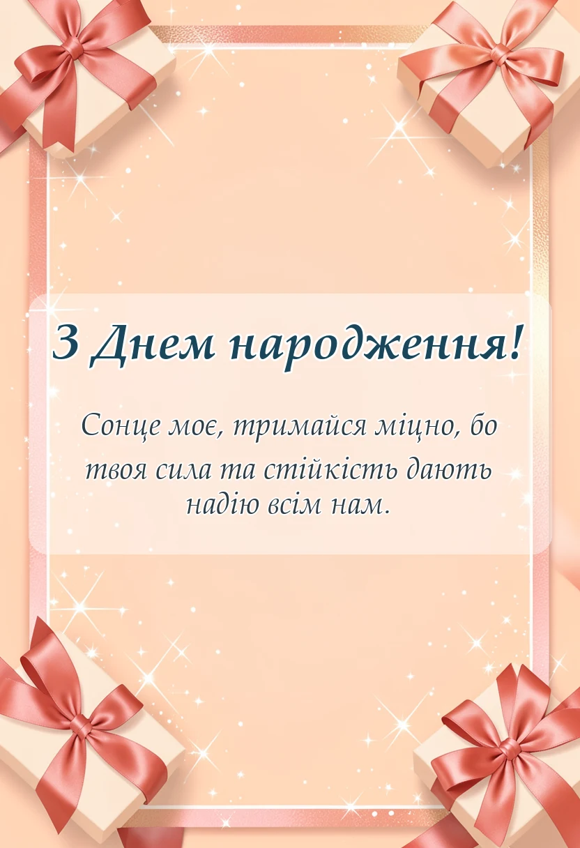 листівка з побажанням - побажання миру і перемоги