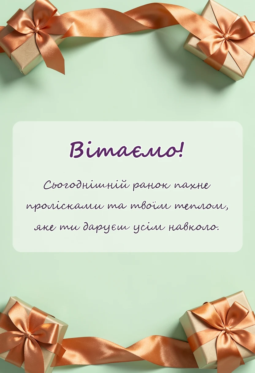 красива листівка: що можна сказати на 8 березня