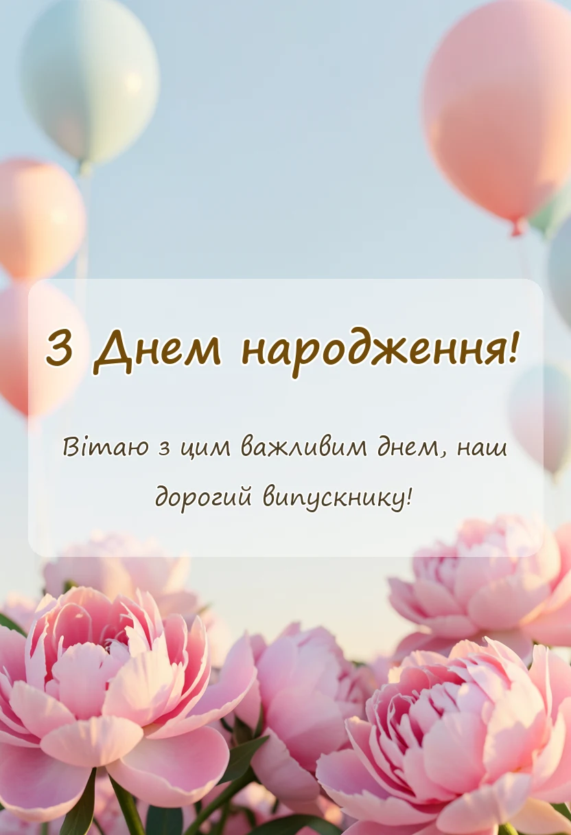 унікальна листівка - прикольні привітання для випускників
