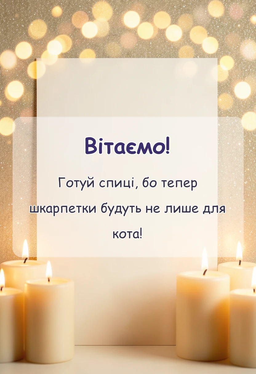 красива листівка: привітання з народженням онучки