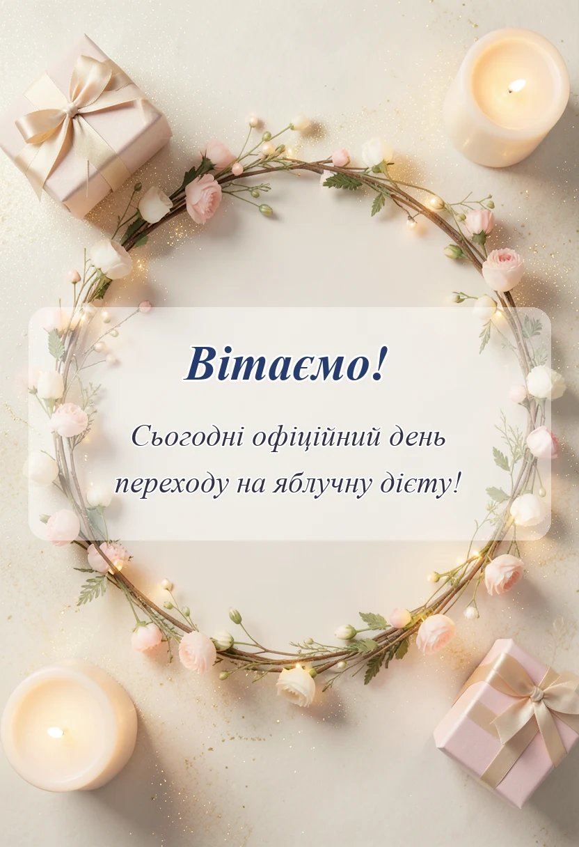 вітальна листівка - вітання з преображенням господнім