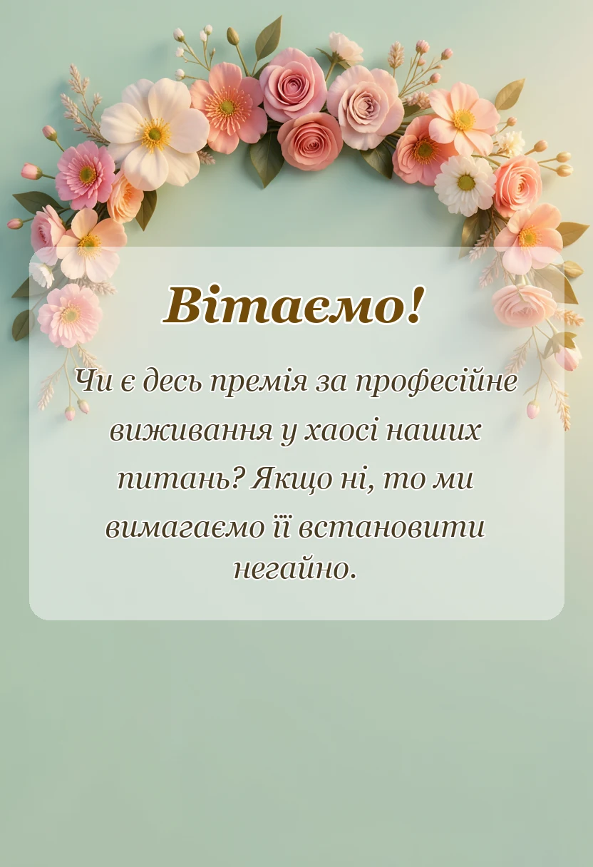 красива листівка: подяка вчителю на день вчителя