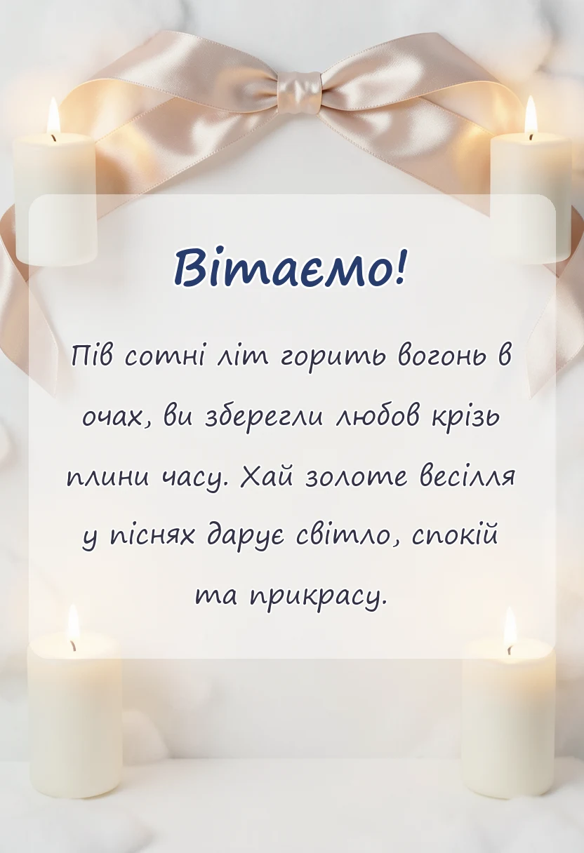 святкова картинка: картинки з річницею весілля 50 років