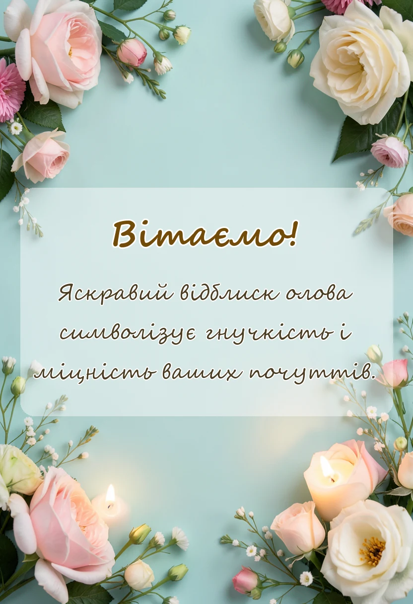 вітальна листівка - привітання з річницею весілля 10 років своїми словами