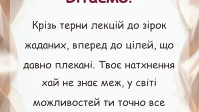 унікальна листівка - привітання з днем студента своїми словами