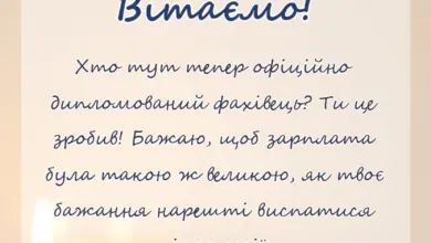 вітальна листівка - картинки з отриманням диплому своїми словами